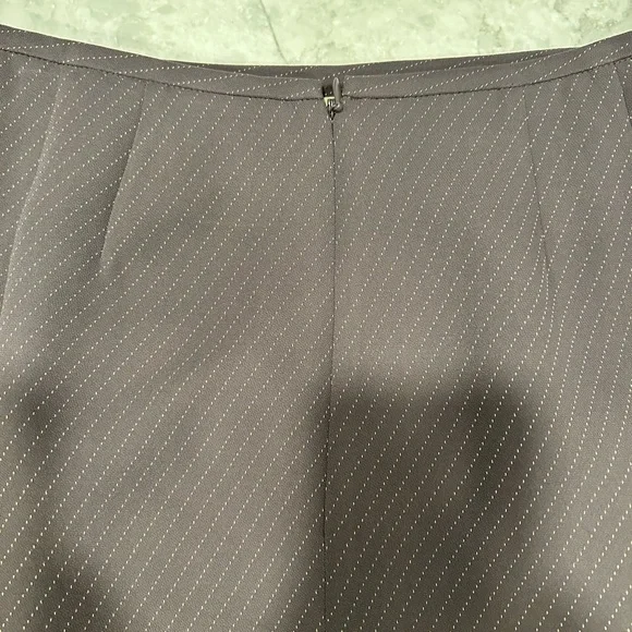 Kasper Elegant Brown Skirt - Picture 4 of 4
